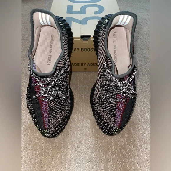 ADIDAS- YEEZY BOOST 350 V2 'YECHEIL NON-REFLECTIVE' size 10.5 (sale excluded) - Picture 5 of 16